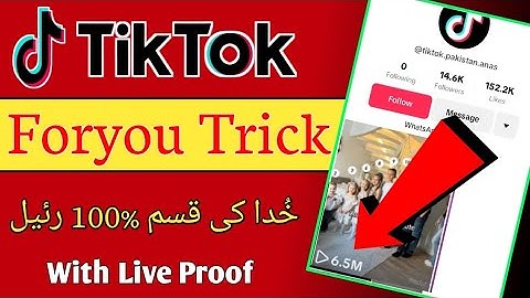 TikTok Foryou trick 2025 | How To go viral on tiktok  | Real TikTok Foryou Trick 2025