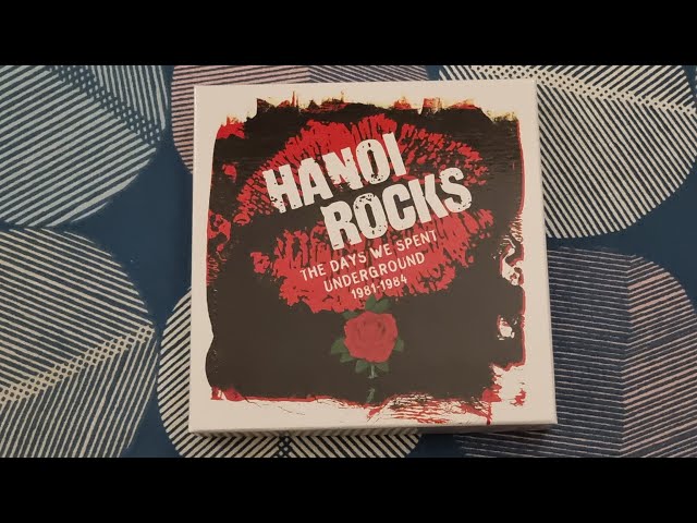 ザ・デイズ・ウィ・スペント・アンダーグラウンド 1981-1984(5CDボッ… HANOI ROCKS THE DAYS WE SPENT UNDERGROUND 1981 TO 1984