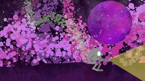 walking robot animation