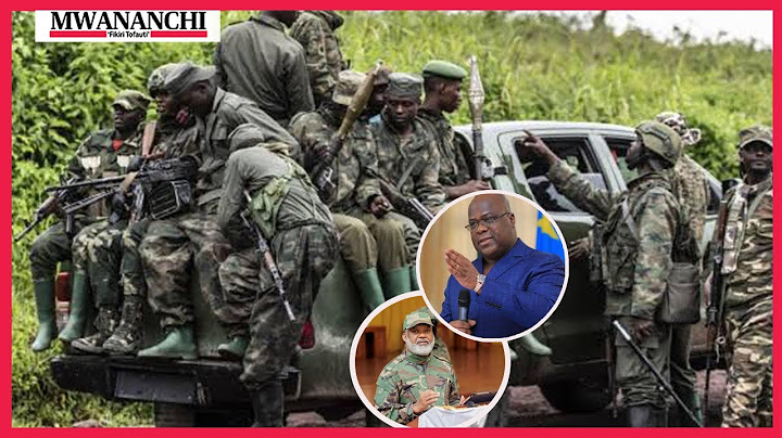 WAASI WA M23 WATANGAZA KUSITISHA MAPIGANO DRC, WATAJA SABABU