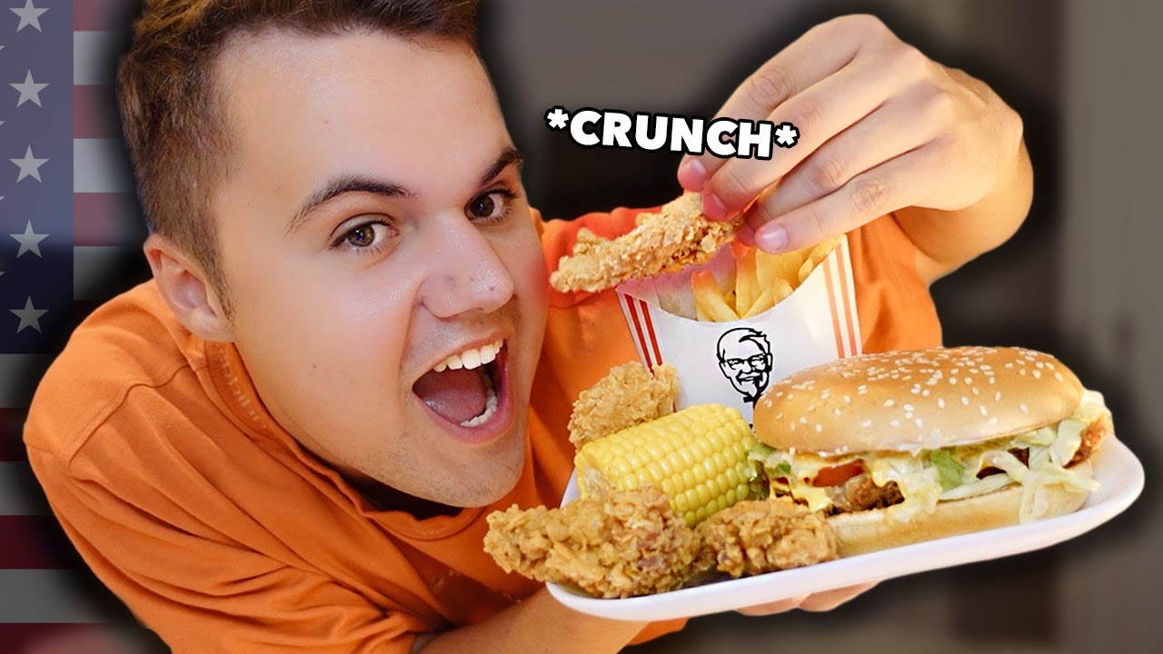 ASMR: Ich esse KFC und rede dabei mit dir 🍗 (SEHR crunchy)