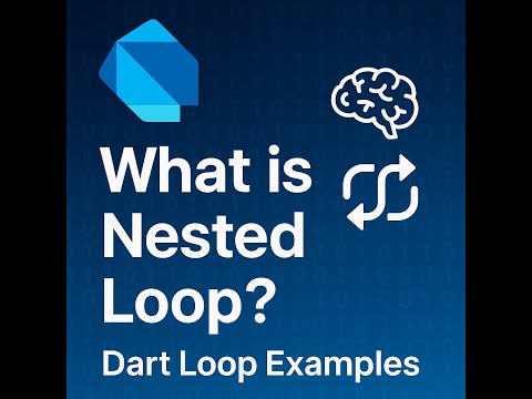 Nested Loop in Dart | Easy Pattern & Table Programs"