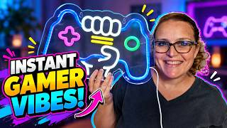 Gaming Neon Light-Cool Gift For Gamers!!