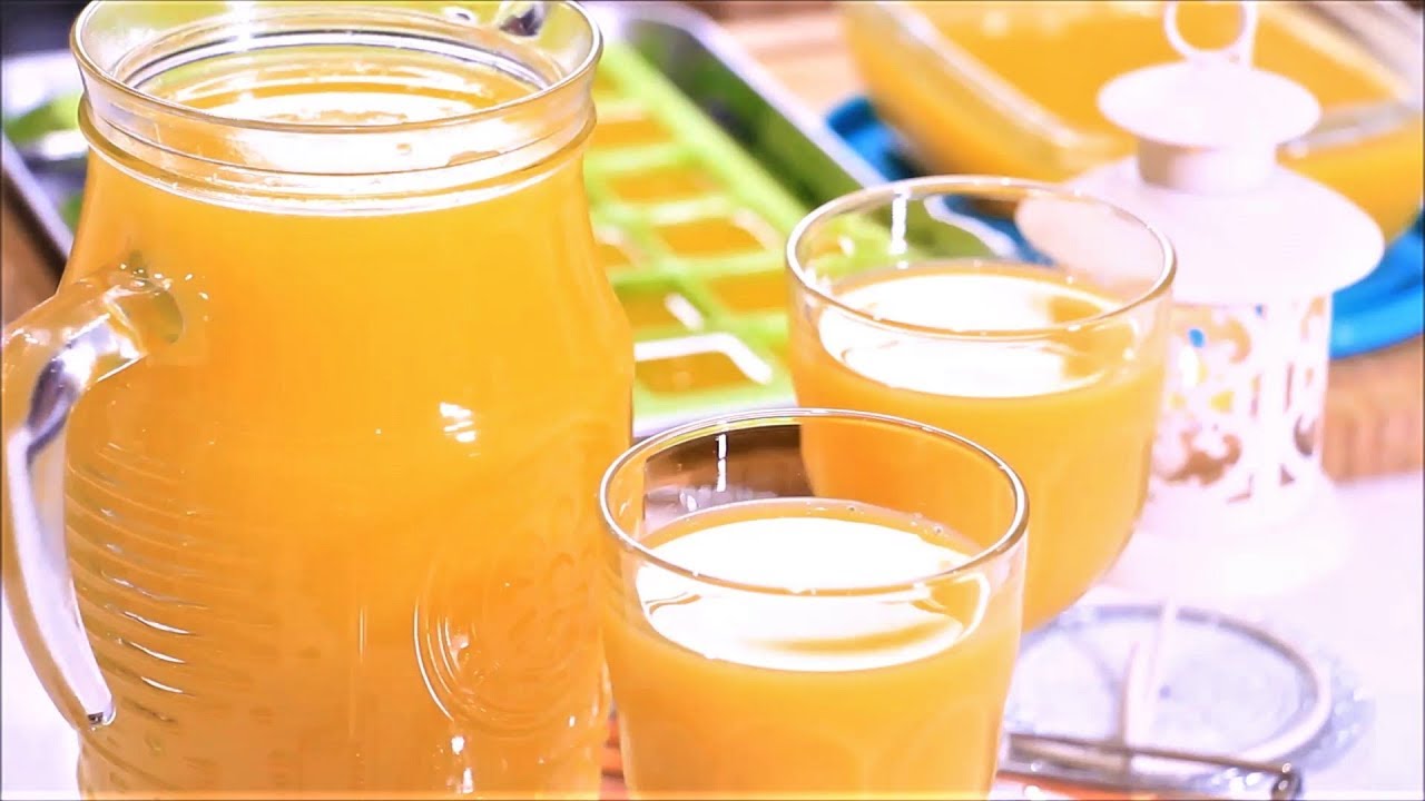 مركزعصيرالبرتقال المنعش بكميات وفيرة لموائد رمضان العراضات والمناسبات الشيف نادية