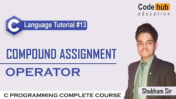 Compound Assignment Operator in C | C Language Tutorial For Beginners