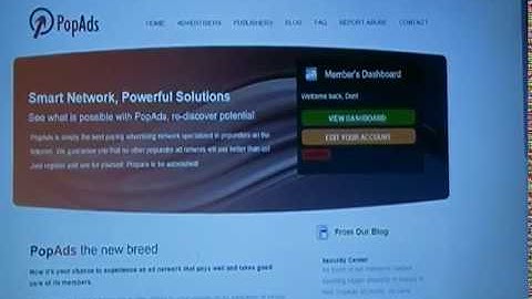 Popads Income | Sign up for Popads | Popads Affiliate Program