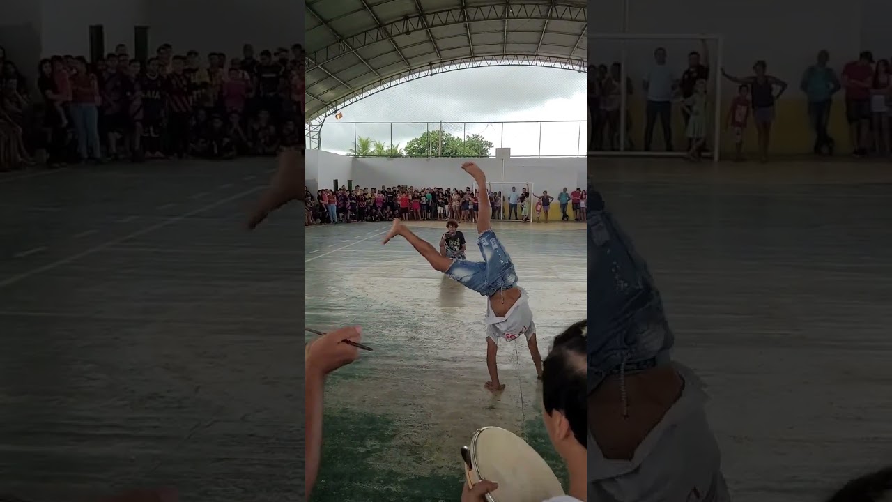 APRESENTAÇÃO DE CAPOEIRA A.C.R.N NA ABERTURA DOS JOGOS ESCOLARES DO MUNICIPIO DE AURORA-CE (1)