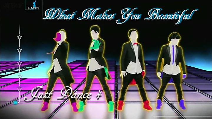 Just Dance 4 - What Makes You Beautiful - 5 Stars | No Audio