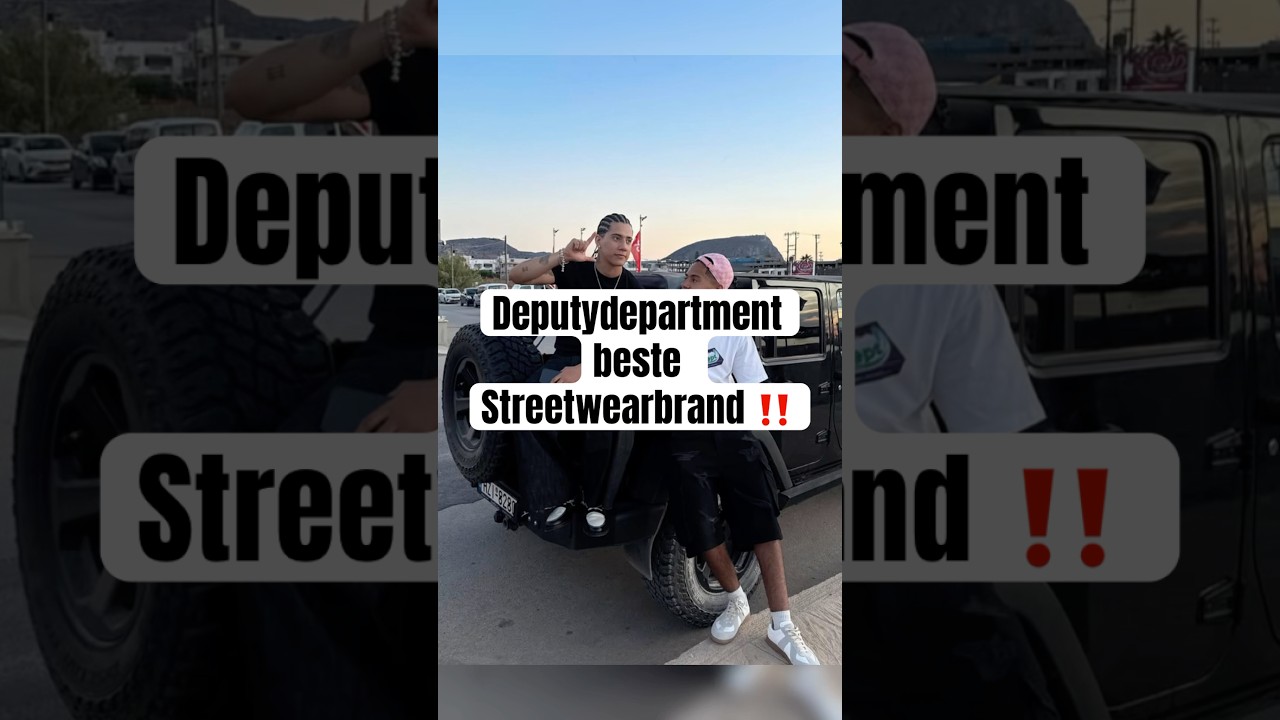 Deputy beste Streetwearbrand‼️ 