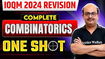 COMBINATORICS : Complete Revision in One Shot || IOQM 2024 Preparation 🔥