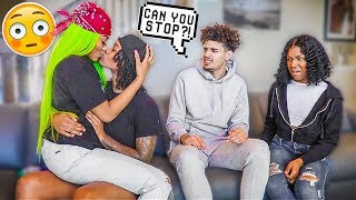 Being PDA In FRONT Of Our FRIENDS To See How They React..