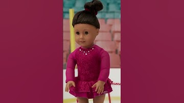 Friends Show Each Other Ice Skate Tricks! | American Girl