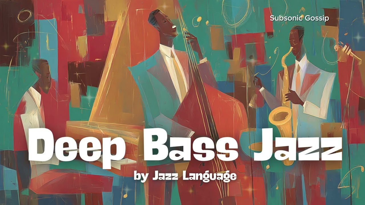 Deep Bass Jazz by Jazz Language (Full Album) - Upright Bass & Saxophone in a Late-Night Dialog