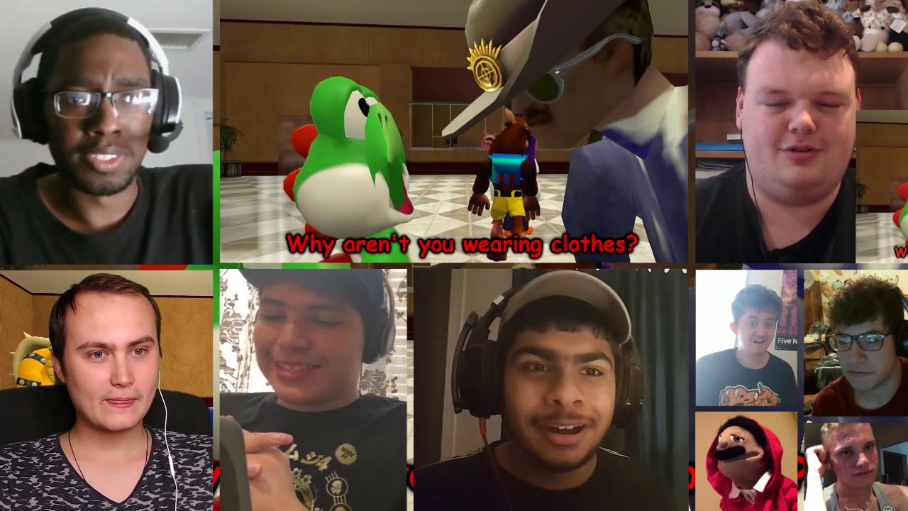 Smg4 Mario Waits In Line For Some Spaghetti