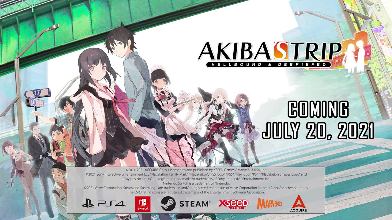 Akiba's Trip: Hellbound & Debriefed - Release Date Trailer - YouTube