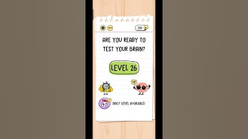 Brain test level 26 || #braintestsolution #braintest #trenzargaming #games #games  #riddlegames