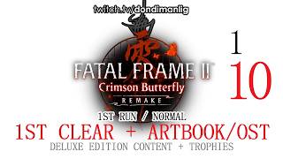 Fatal Frame II Crimson Butterfly REMAKE - 1.10 - Clear   Artbook   Soundtrack   Trophies