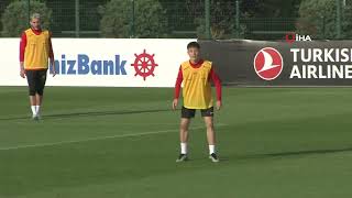 A Milli Futbol Takımı, Letonya maçı hazırlıklarını sürdürdü! Arda Guler'den dikkat çeken performans!