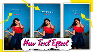 New Cg Text Effect Status video Editing ।। Cg Status Editing Video । Alight motion cg status editing
