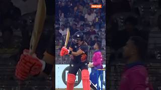 The trademark Suresh Raina flick over fine leg! 🤩 #BCLT20onFanCode