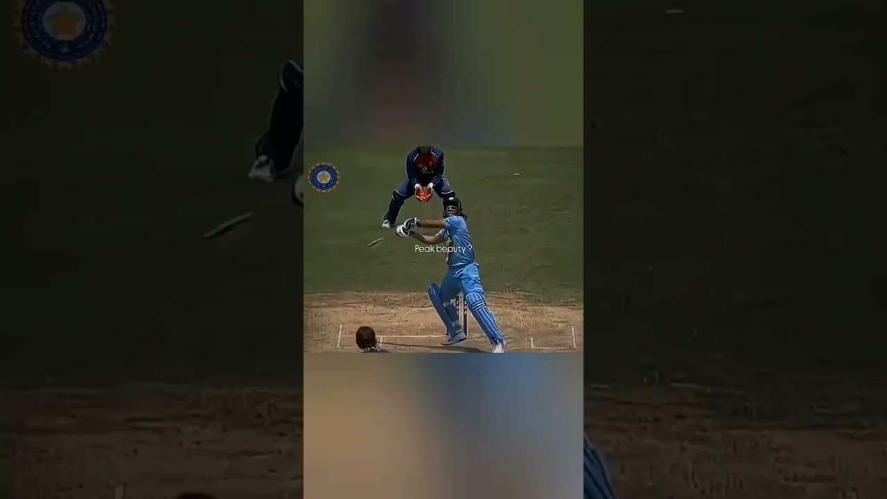 ms dhoni batting style 👺👺