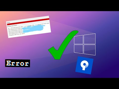 SourceTree Authentication Failed Error | 🔥2021🔥