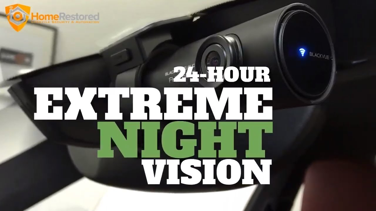 24-Hour Parked Vehicle Security Cameras In Extreme Night View