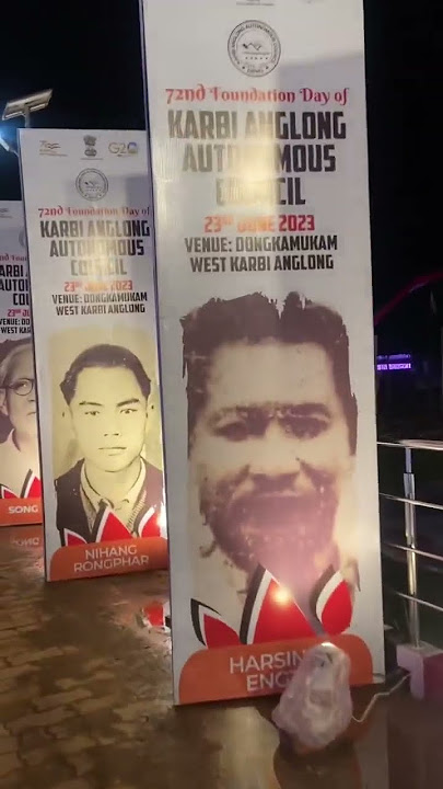 72nd Foundation of  Karbi Anglong Autonomous council