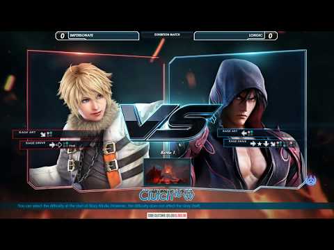 Clutch '18 - Tekken 7 FT10 Exhibition Match (Impersonate vs Lohgic)