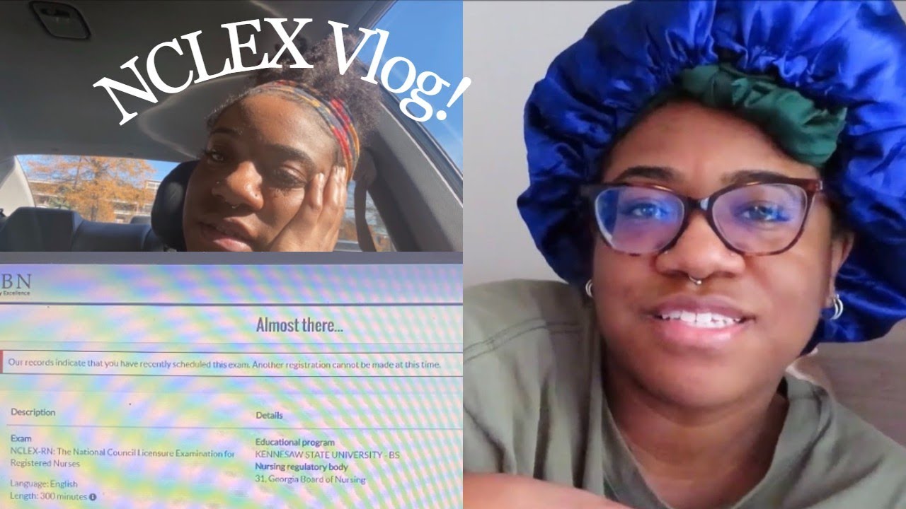 NCLEX Vlog: an account of an anxious test taker - YouTube