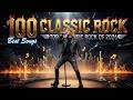 Top 100 Classic Rock Songs 70s 80s 90s ⚡ Queen, Bon Jovi, Guns N' Roses, Metallica, AC/DC, Aerosmith