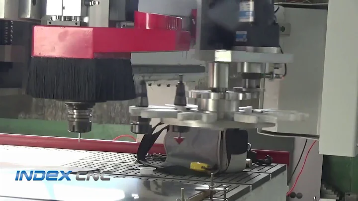 Carrousel atc cnc router machine type tool magazine show 1