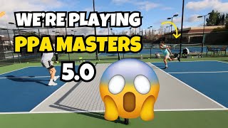 WE'RE GOING TO MASTERS 5.0 | Follow Along Our Pickleball Drills | ft. Dylan Goldman