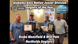 Interview 2022 ABNHS Junior Division Anglers of the Year - Will Pate & Drake Mansfield