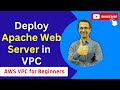 4 Deploy Apache Web Server in VPC | AWS VPC for Beginners (English)