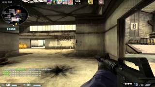 CS:GO - Ace on B-site of cache as a CT