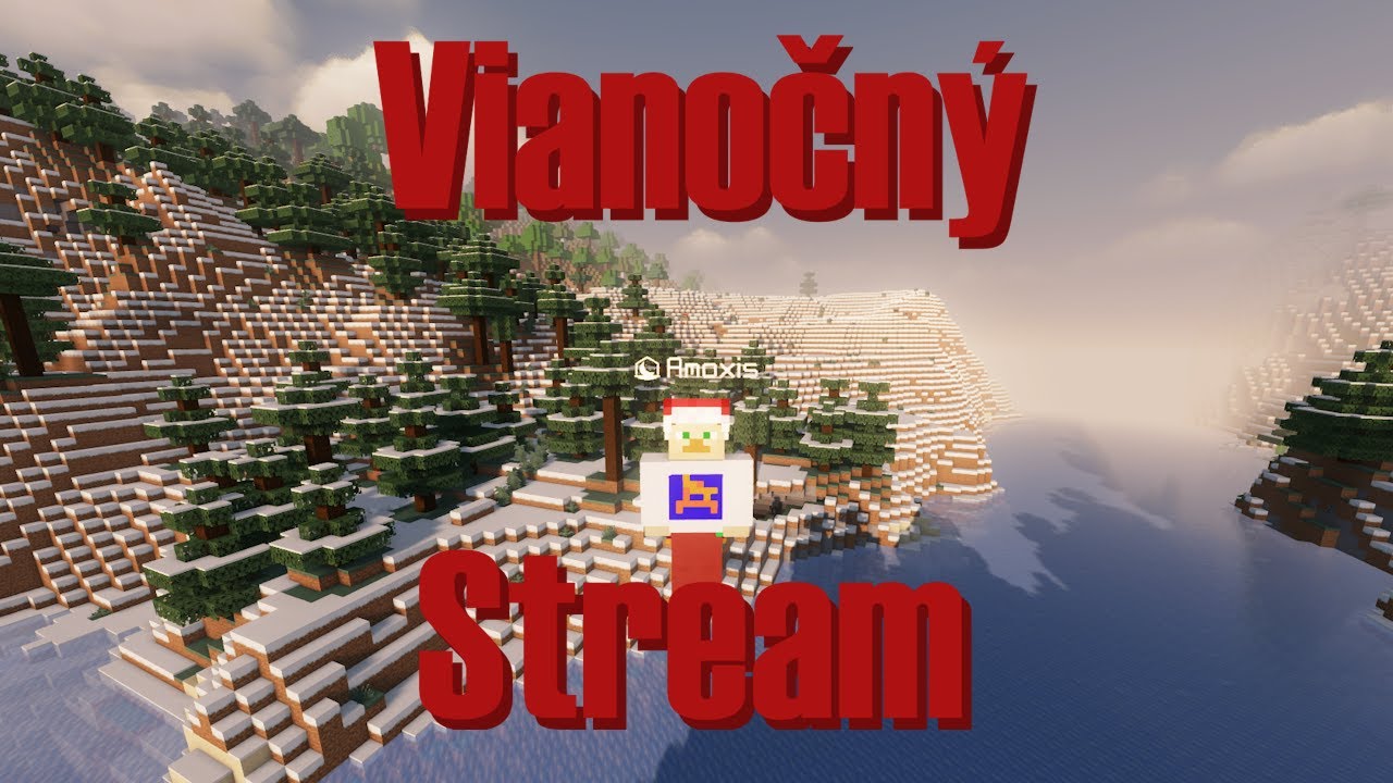 Vianočný Minecraft stream | Minihry na SG CZ/SK