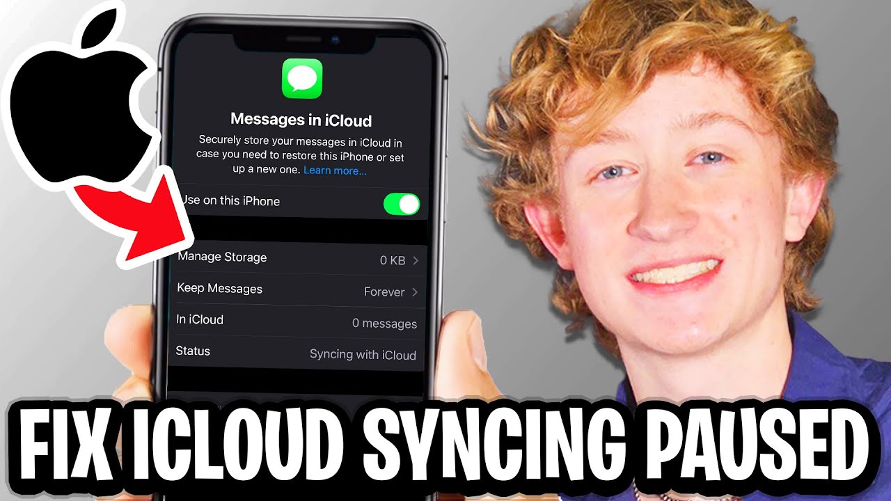 How To Fix Syncing To iCloud Paused On Messages On iPhone - Full Guide ...