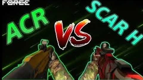 ACR vs SCAR-H: BULLET FORCE...