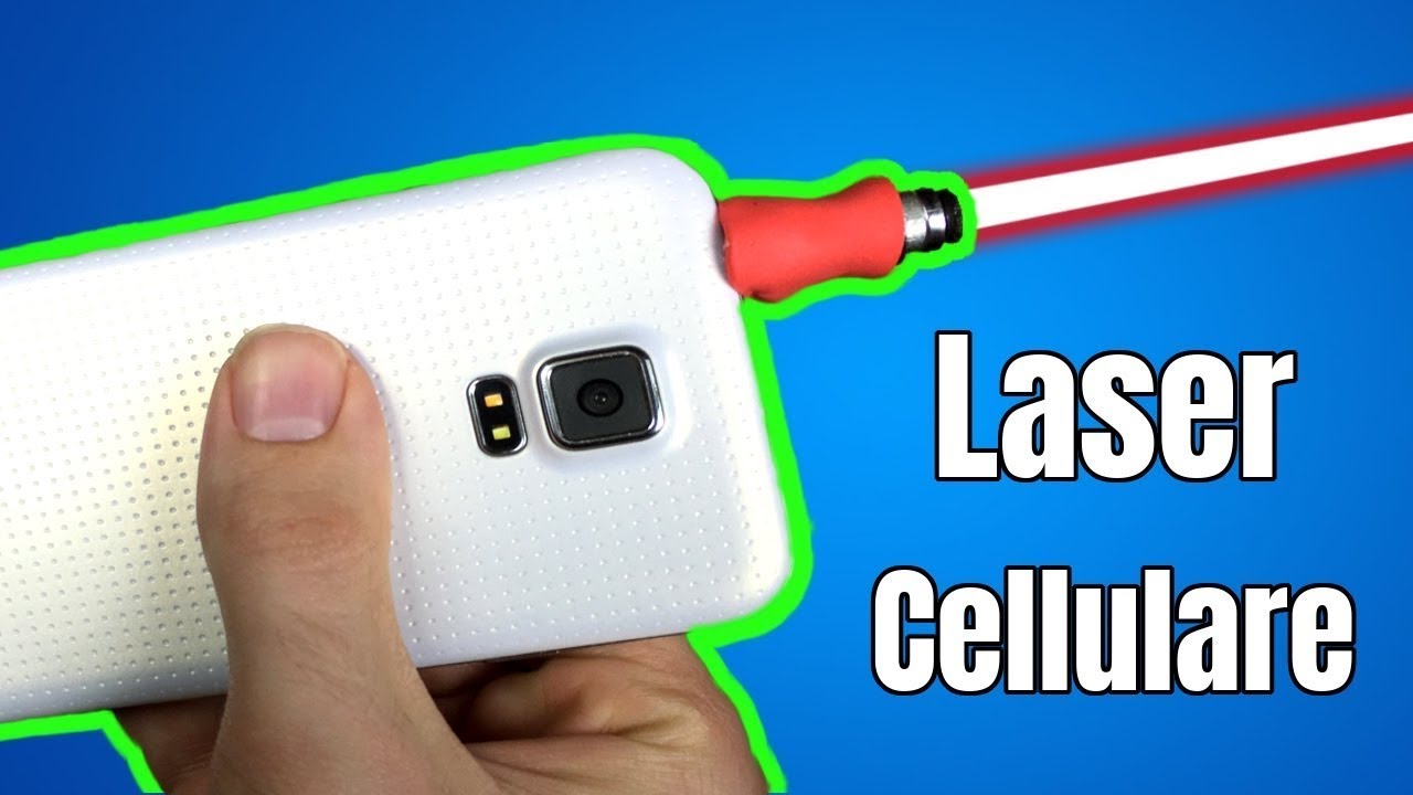 Trasforma il tuo Cellulare in un LASER - YouTube