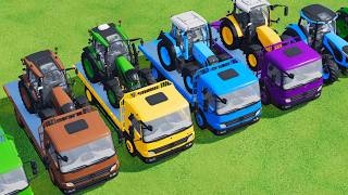 transporting tractor with truck game farming simulator 22 beamg.drive fs22 traktor traktory tractors screenshot 1