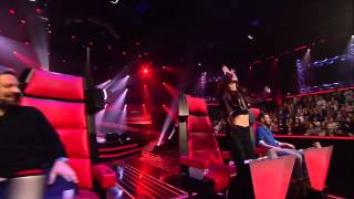 Miss Li   My Heart Goes Boom Patrizia   The Voice Kids 2014   Blind Audition   SAT 1