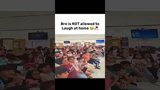 Bros first time laughing 😭✌🏻