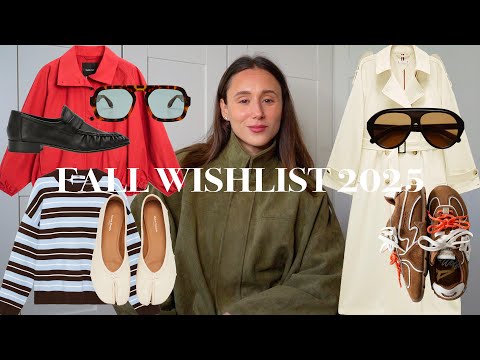 FALL WISHLIST | My favorite season is here! 🍁