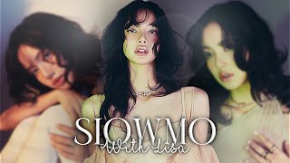 SLOWMO Twixtor Lisa Vogue Japan 4K photoshoot clips for editing blackpink