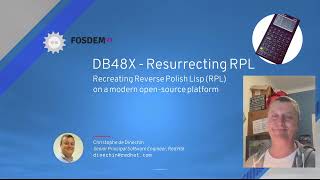 Reviving Reverse Polish Lisp (RPL)  FOSDEM 2023 talk