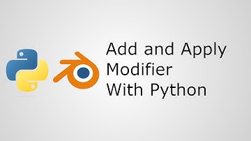 Blender Python Scripting: Add and Apply a Modifier