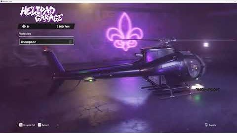 Saints Row -  How to Get Helipad and Helicopter