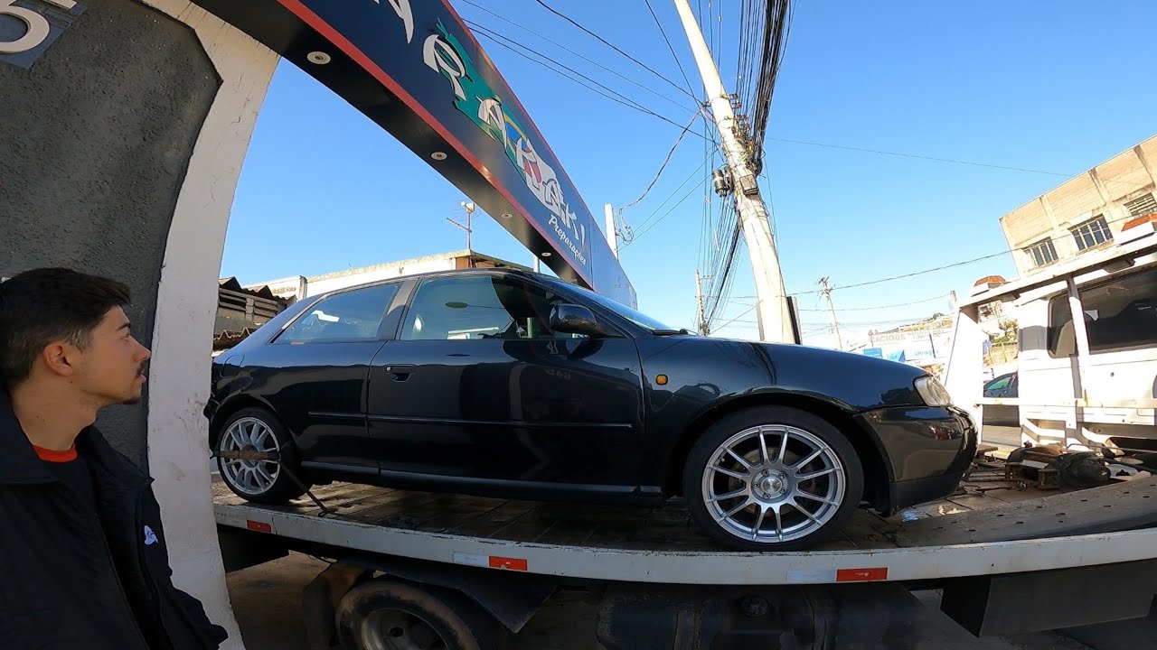 VOU MONTAR UM AUDI A3 1999 2.0T STROKER FORJADO | PEÇAS E PARTINDO PRA OFICINA