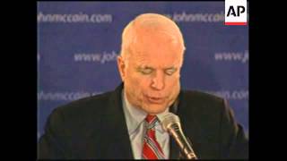 McCain Gives Victory Speech
